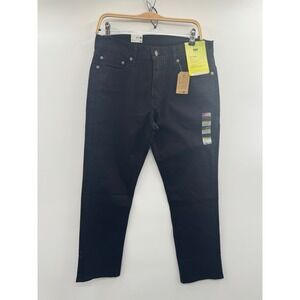 Levi's 511 Jeans Men's 33x30 Black Denim Stretch Slim Fit Straight Leg Retro NWT